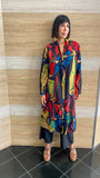 Woman's Long Cardigan Dress