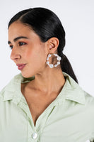 Round Pearl Earrings