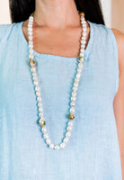 Long Pearl Necklace