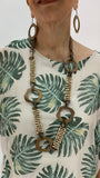 Long Rustic Necklace Set