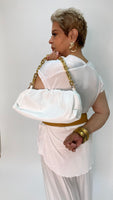 Chain Pouch - White