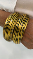 Gold Foil Bangle chic