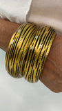 Gold Foil Bangle chic