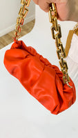 Chain Pouch - Orange