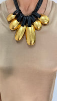 Necklace Gold Foil