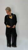 Silk Cardigan - Black