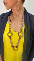 Long Rustic Necklace Set