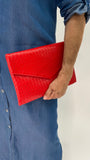 Classic Envelope Bag - Red