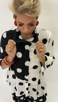 Polka Dots Dual Color Shirt