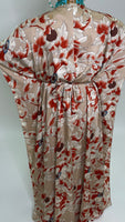 Floral  Print Kaftan Dress