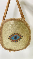 Evil Eye Round Handbag