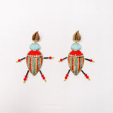 Insect Beaded Earrings