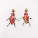 Insect Beaded Earrings