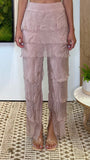 Long Ruffles Pants