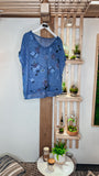 Flower Linen Shirt